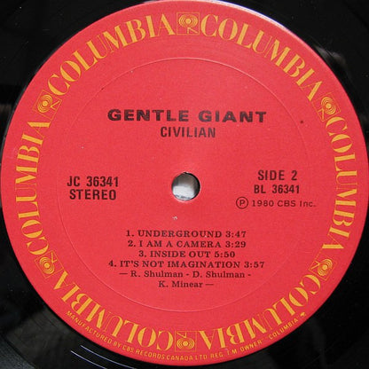 Gentle Giant : Civilian (LP, Album)