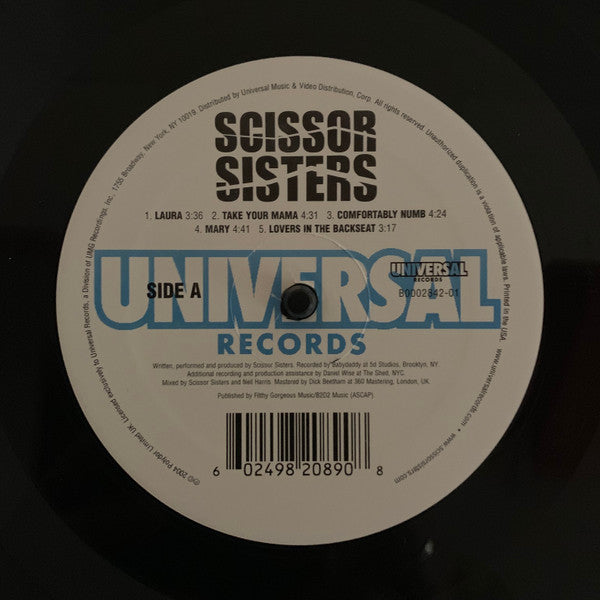 Scissor Sisters : Scissor Sisters (LP, Album)