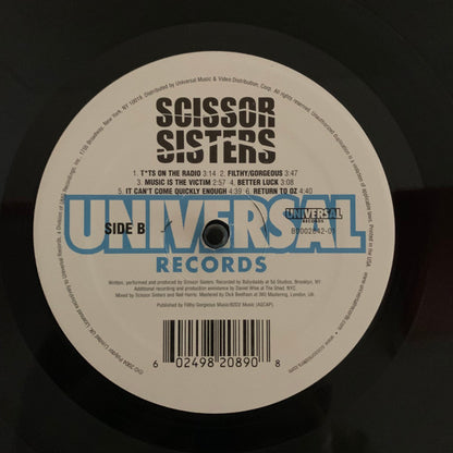 Scissor Sisters : Scissor Sisters (LP, Album)