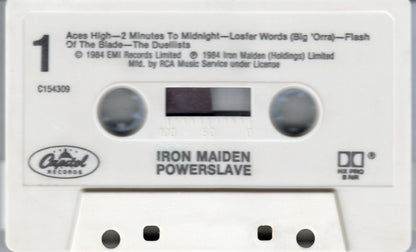 Iron Maiden : Powerslave (Cass, Album, Club, RCA)