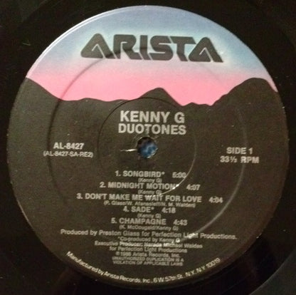 Kenny G (2) : Duotones (LP, Album, Hau)