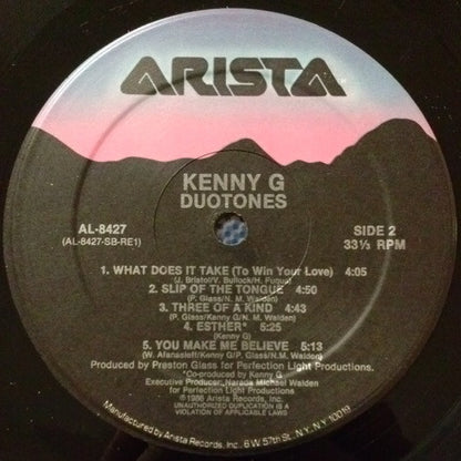 Kenny G (2) : Duotones (LP, Album, Hau)