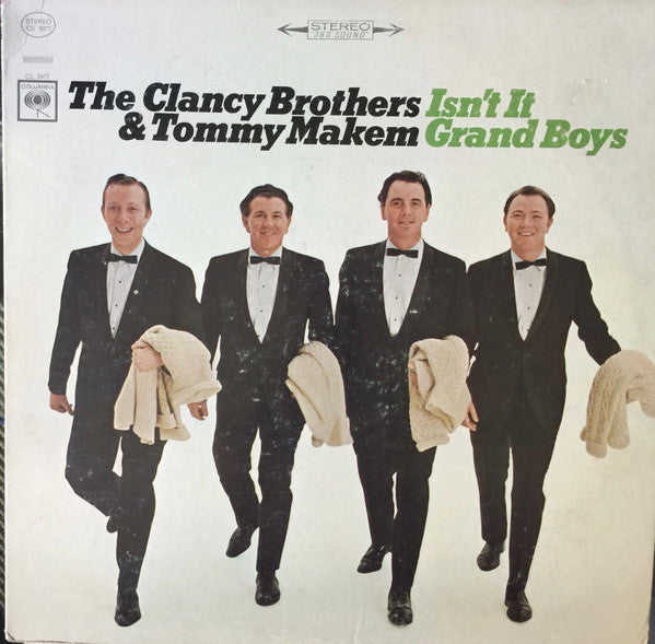 The Clancy Brothers & Tommy Makem : Isn't It Grand Boys (LP, Album)