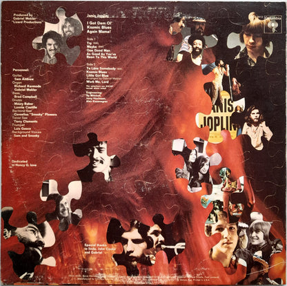 Janis Joplin : I Got Dem Ol' Kozmic Blues Again Mama! (LP, Album, RP)