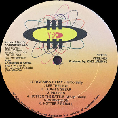 Turbo Belly : Judgement Day (LP, Album)