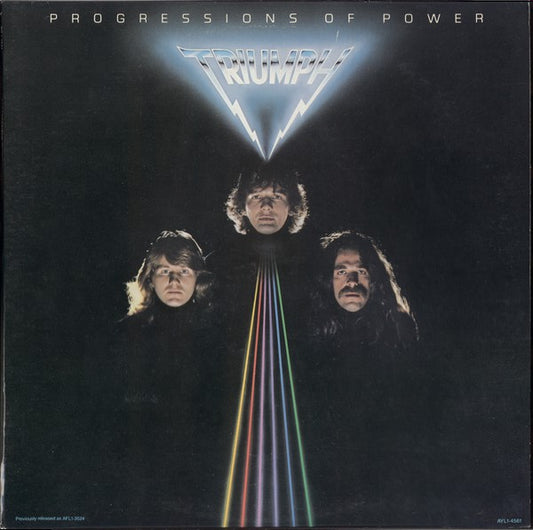 Triumph (2) : Progressions Of Power (LP, Album, RE, Ind)