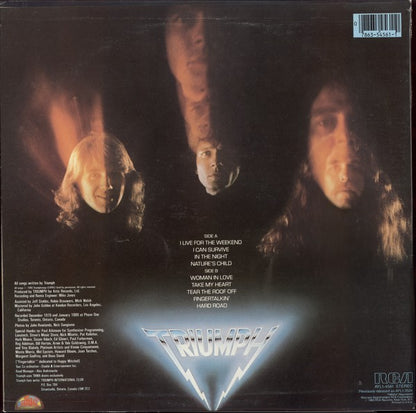 Triumph (2) : Progressions Of Power (LP, Album, RE, Ind)