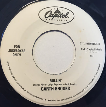 Garth Brooks : Longneck Bottle  (7", Jukebox)