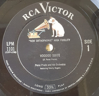 Perez Prado, Shorty Rogers : Voodoo Suite Plus Six All-Time Greats (LP, Album, Mono, Ind)