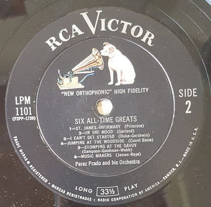 Perez Prado, Shorty Rogers : Voodoo Suite Plus Six All-Time Greats (LP, Album, Mono, Ind)