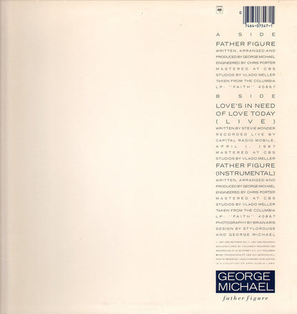 George Michael : Father Figure (12", Single)