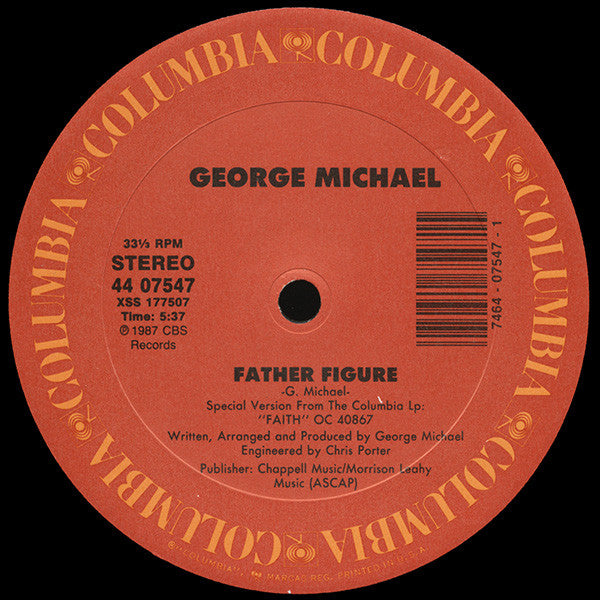 George Michael : Father Figure (12", Single)