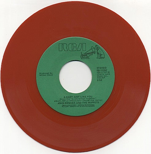 John Denver & The Muppets : Have Yourself A Merry Little Christmas / We Wish You A Merry Christmas (7", Single, Red)