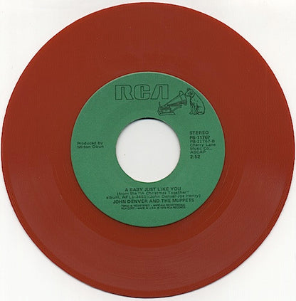 John Denver & The Muppets : Have Yourself A Merry Little Christmas / We Wish You A Merry Christmas (7", Single, Red)