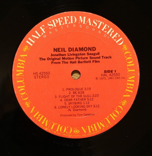 Neil Diamond : Jonathan Livingston Seagull (Original Motion Picture Sound Track) (LP, Album, RE, RM, Ter)
