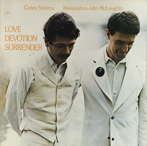 Carlos Santana / Mahavishnu John McLaughlin* : Love Devotion Surrender (LP, Album, Gat)