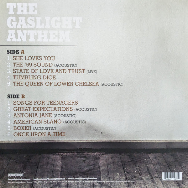 The Gaslight Anthem : The B-Sides (LP, Comp)