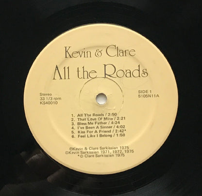 Kevin & Clare : All The Roads (LP)