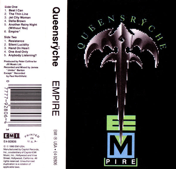 Queensrÿche : Empire (Cass, Album)