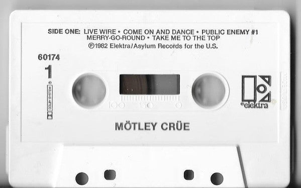 Mötley Crüe : Too Fast For Love (Cass, Album)