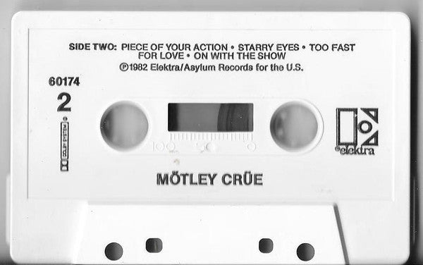 Mötley Crüe : Too Fast For Love (Cass, Album)