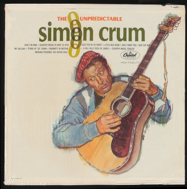 Simon Crum : The Unpredictable Simon Crum (LP, Mono)
