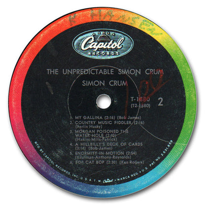 Simon Crum : The Unpredictable Simon Crum (LP, Mono)
