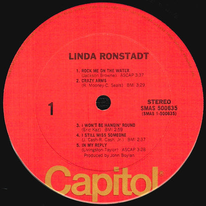 Linda Ronstadt : Linda Ronstadt (LP, Album, Club, Col)