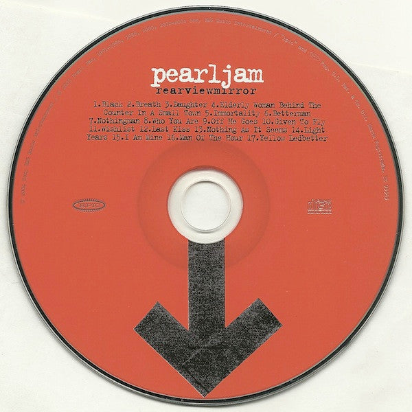 Pearl Jam : Rearviewmirror (Greatest Hits 1991-2003) (2xCD, Comp, Club, Car)