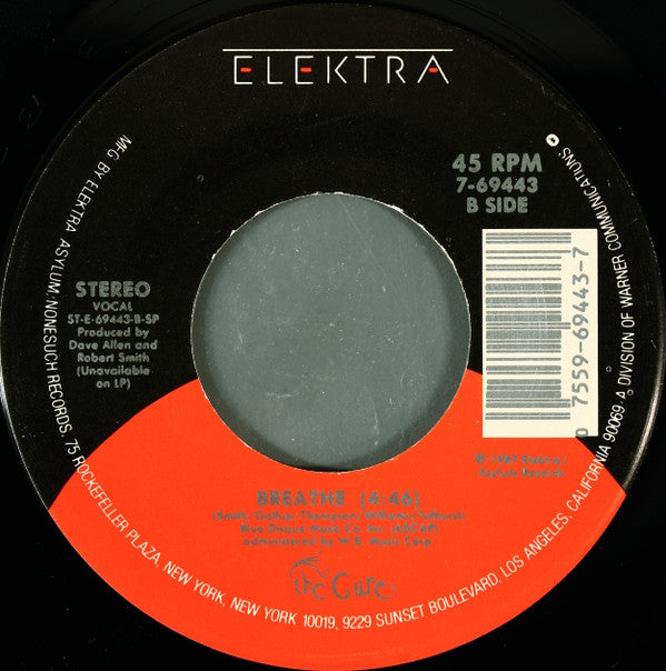 The Cure : Just Like Heaven (7", Single, SP )