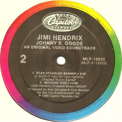 Jimi Hendrix : Johnny B. Goode (An Original Video Soundtrack) (12", MiniAlbum, Spe)