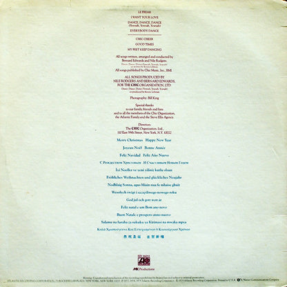 Chic : Les Plus Grands Succes De Chic (Chic's Greatest Hits) (LP, Comp, SP )