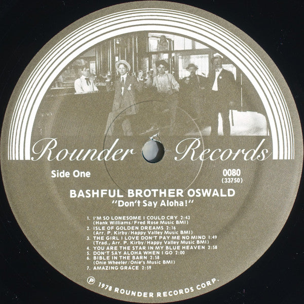 Bashful Brother Oswald : Don't Say Aloha (LP, Album)