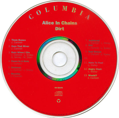 Alice In Chains : Dirt (CD, Album, RE)