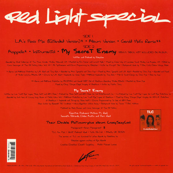 TLC : Red Light Special (12")