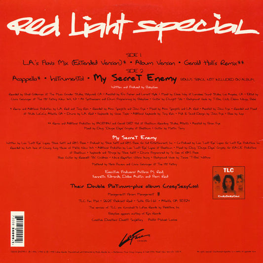 TLC : Red Light Special (12")