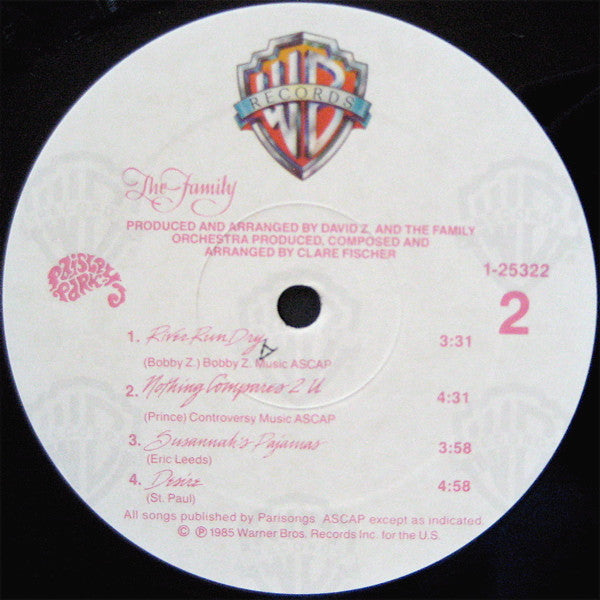 The Family (2) : The Family (LP, Album, All)