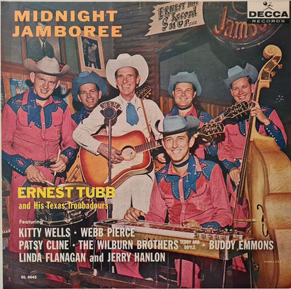 Ernest Tubb And His Texas Troubadours / Various : Midnight Jamboree (LP, Album, Mono)