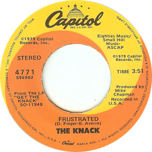 The Knack (3) : Good Girls Don't (7", Win)