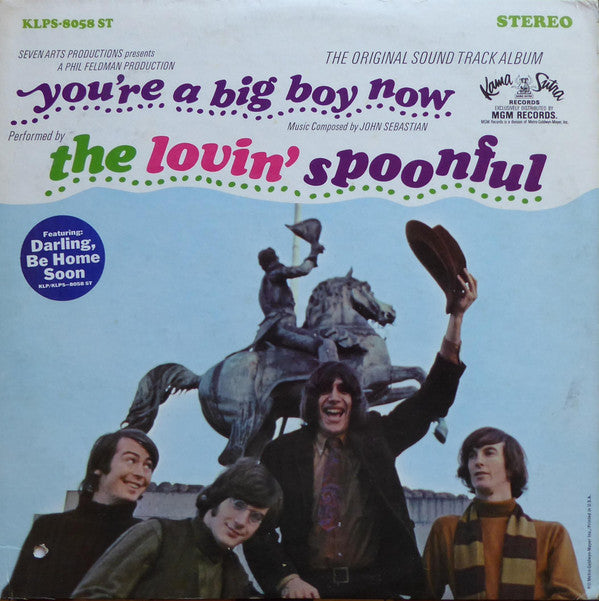 The Lovin' Spoonful : You're A Big Boy Now - The Original Sound Track Album (LP, Album)