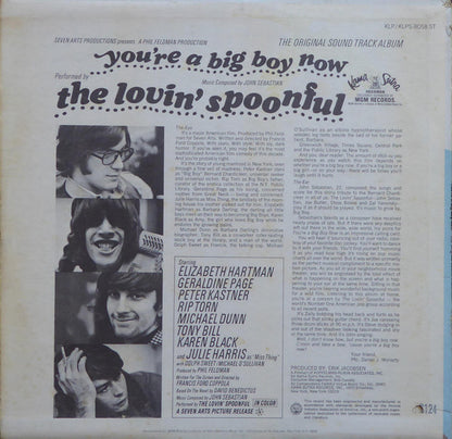 The Lovin' Spoonful : You're A Big Boy Now - The Original Sound Track Album (LP, Album)