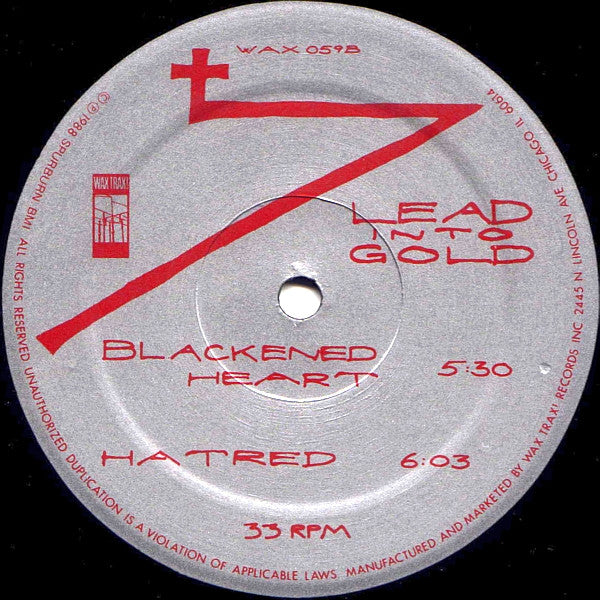Lead Into Gold : Idiot (12")
