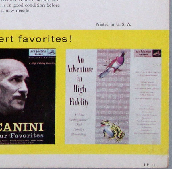 Toscanini*, NBC Symphony Orchestra : Toscanini Conducts Dukas · The Sorcerer’s Apprentice (LP, Album, Mono, Ind)
