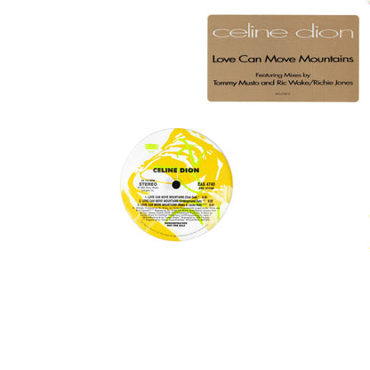 Celine Dion* : Love Can Move Mountains (12", Promo)