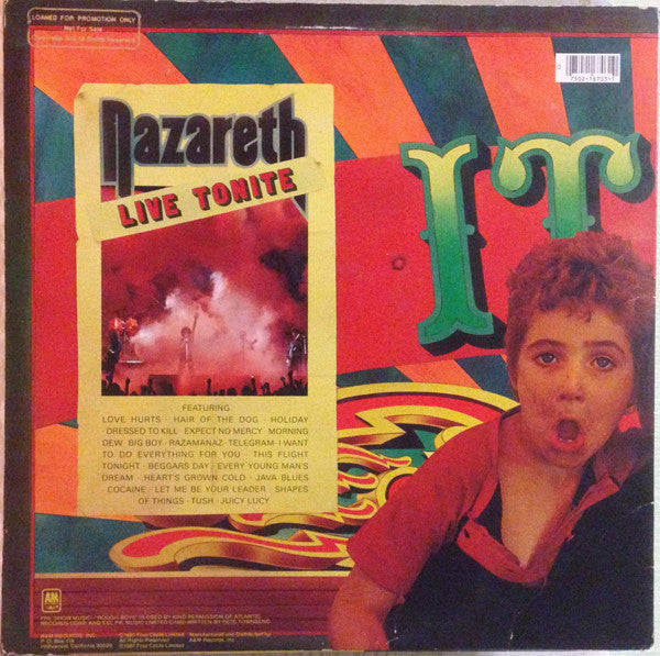 Nazareth (2) : 'Snaz (2xLP, Album, Ter)