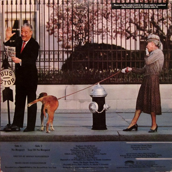 Rodney Dangerfield : No Respect (LP, Album, 19 )