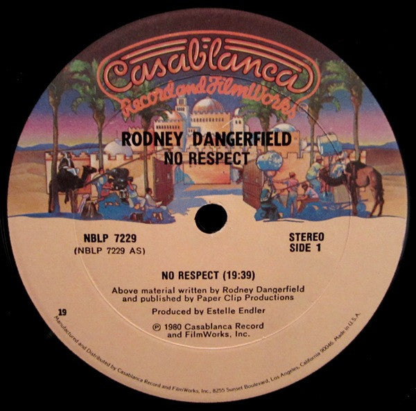 Rodney Dangerfield : No Respect (LP, Album, 19 )