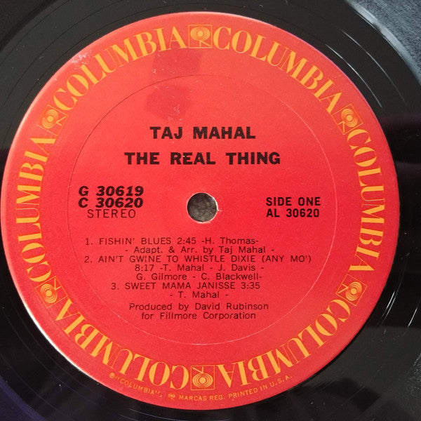 Taj Mahal : The Real Thing (2xLP, Album, Pit)