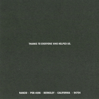Rancid : Rancid (7")
