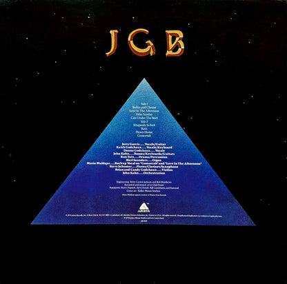 Jerry Garcia Band* : Cats Under The Stars (LP, Album, San)